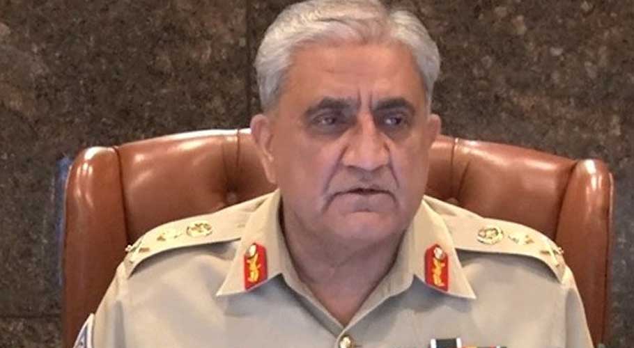 Gen Qamar addressed National Security Workshop participants at GHQ. (Source: ISPR)
