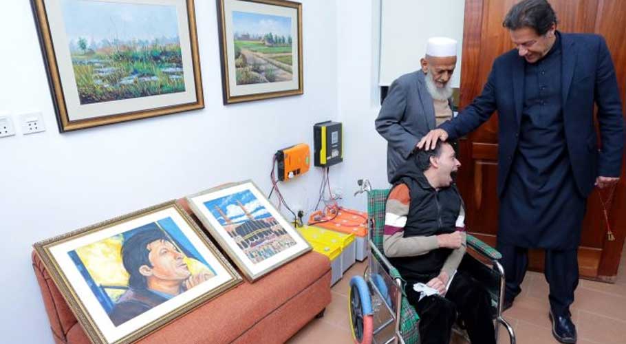 Umer Jaral is a symbol of inspiration, says PM Imran. (Source: APP)