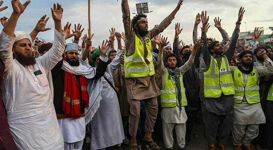 Lahore anti-terrorism court grants bail to several TLP leaders. (Source: AFP)