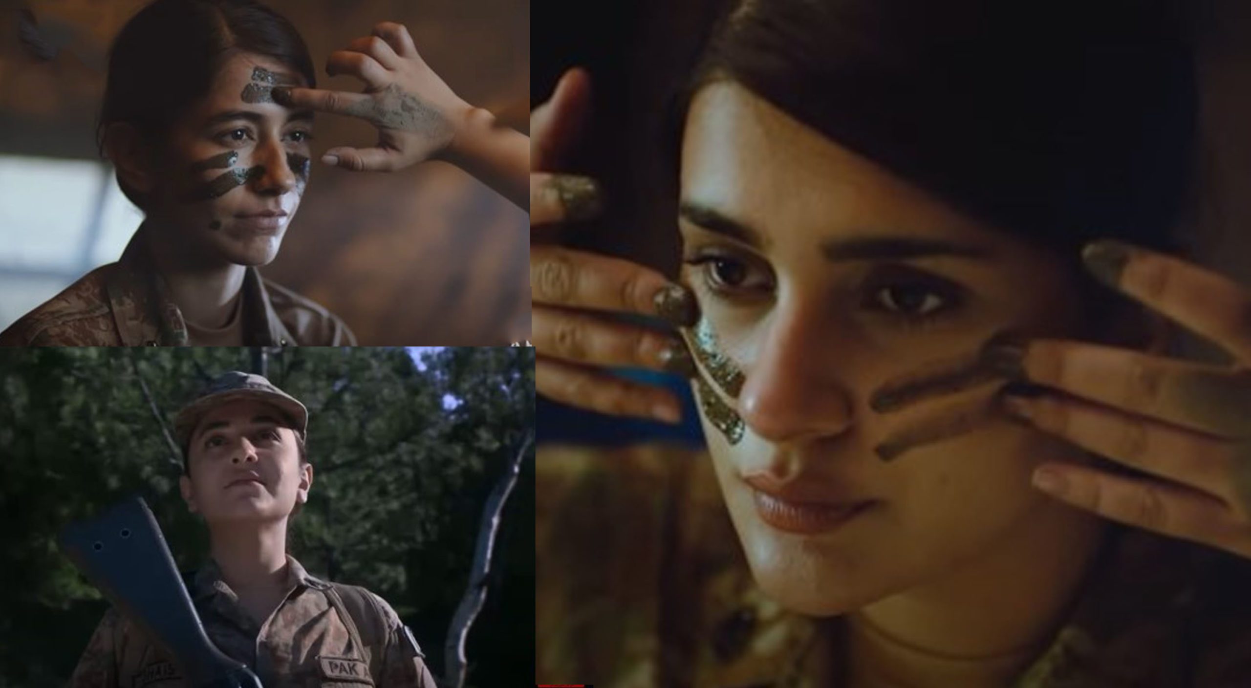 Sinf-e-Aahan is an upcoming ISPR project based on female army cadets and officials (File)