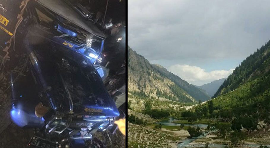 The accident occurred in Jabi Sayadan in Haveli area of Bagh. Source: Dunya News.