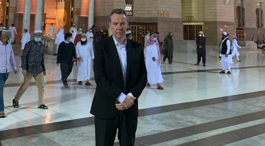 British consul-general to Jeddah has embraced Islam. Source: Twitter.