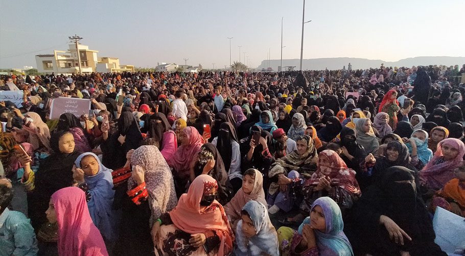 The rally was part of the Movement for Gwadar's rights. Source: Twitter. 