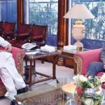 PM wishes good luck to General Faiz Hameed on his new appointment as Corps Commander Peshawar (File Photo / Online)