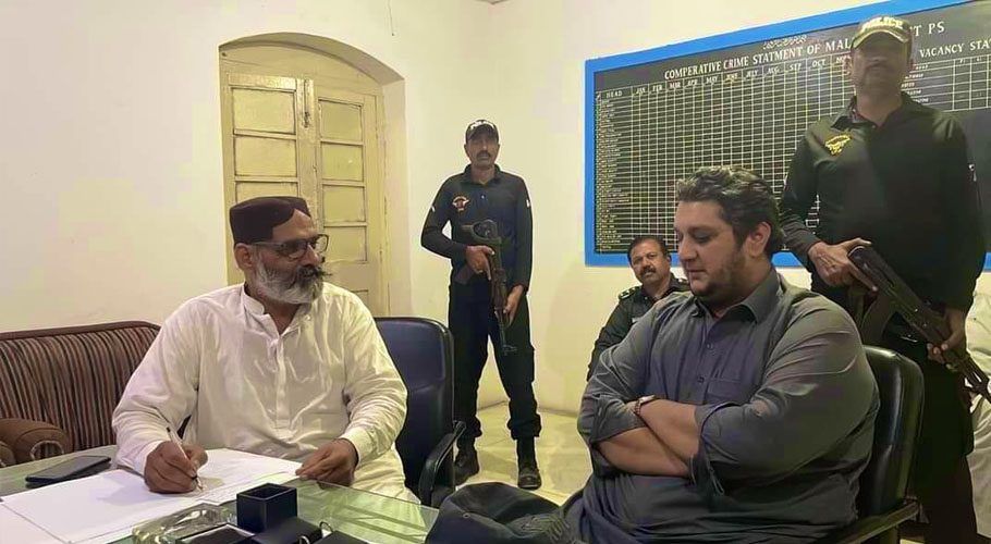 Jam Owais is accused of torturing Nazim Jokhio to death. Source: Twitter.
