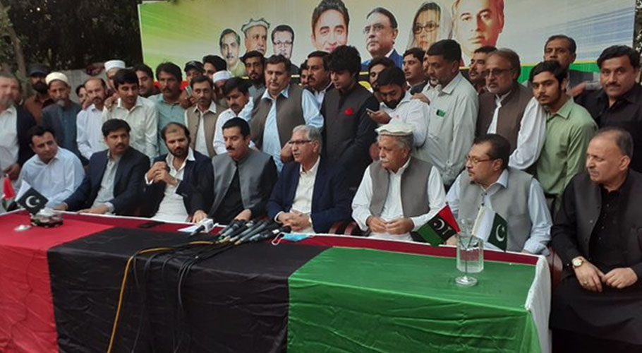 The defence minister’s nephew Ahad Khattak joined PPP: Source: Twitter