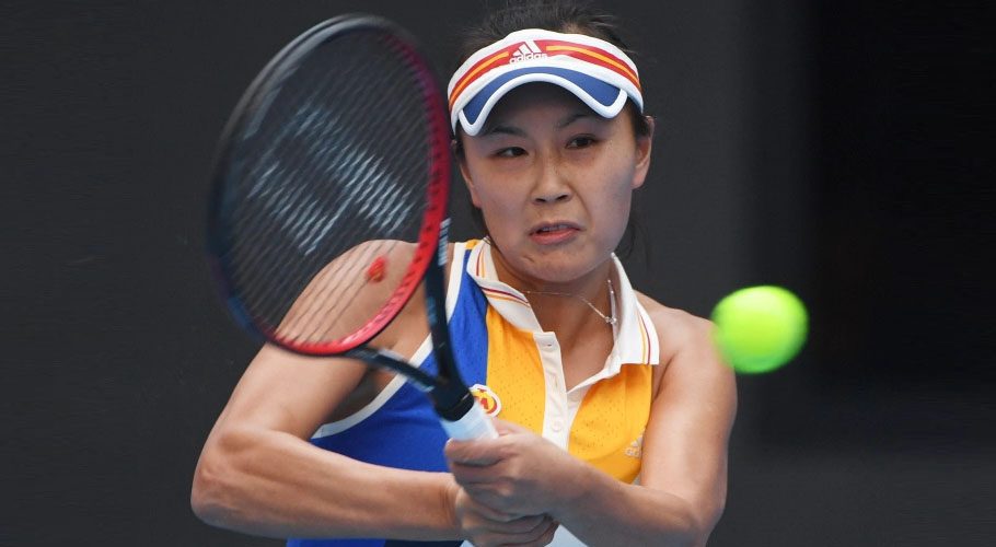 Peng Shuai alleged she was sexually exploited by a former vice-premier of China. Source: Reuters. 