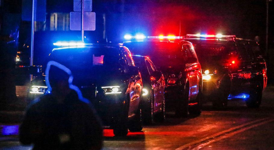 A red SUV broke through barricades at the Christmas parade in Waukesha. Source: FILE.