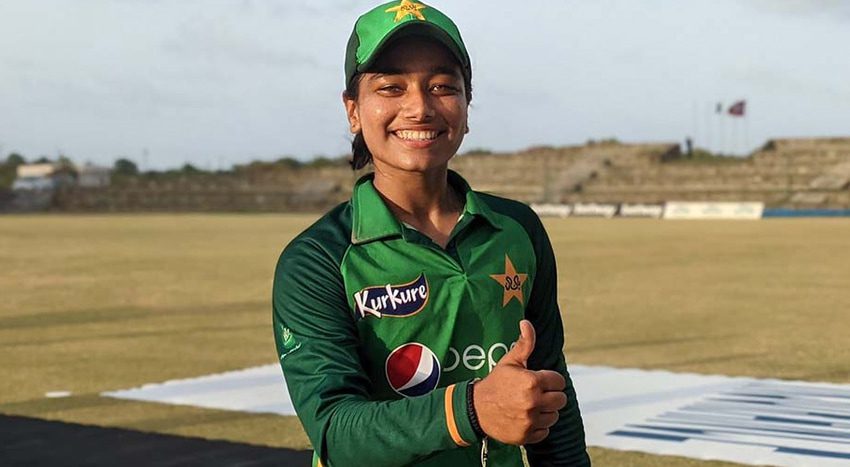 Fatima Sana surprised the world by taking 5 wickets for the first time this year. (Photo: Jazz Cricket)