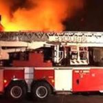 According to fire brigade officials, there was no fire extinguishing system in the factory. (Photo: The News International)