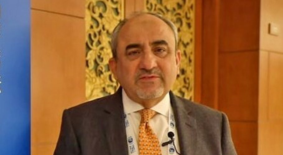 Khalid Mansoor Khan said that there is a huge potential for investment in C-Pack. (Photo: Dawn)