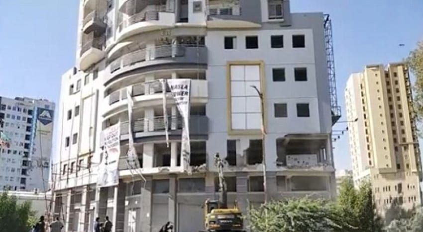 The Supreme Court had initially ordered demolition of the Nasla Tower. Source: FILE.