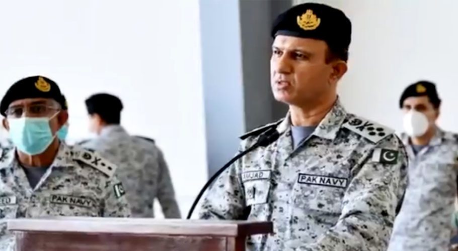 Naval Chief Admiral Muhammad Amjad Khan Niazi said that Pakistan Navy is ready to face all threats to defend the homeland. (Photo: Bol News)