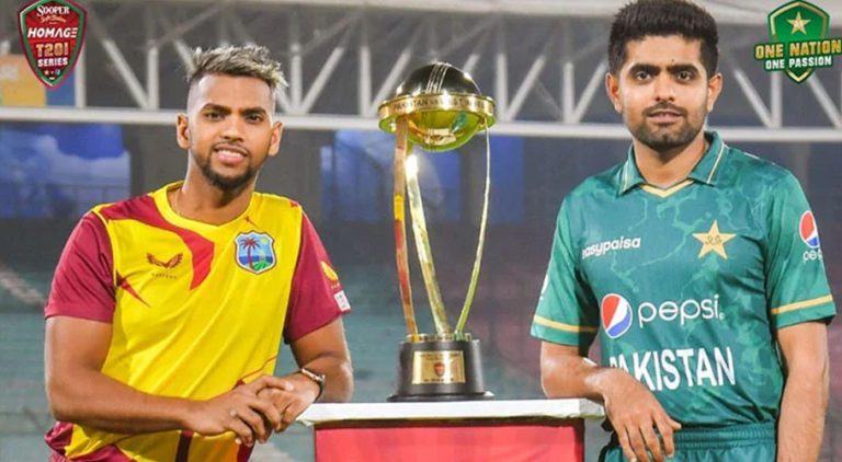 Pakistan's chances of winning the second T20 match of the series are 79% while that of West Indies is 21%. (Photo: PCB)