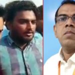 Accused talking to media after killing Priyantha Kumara (Photo Twitter)