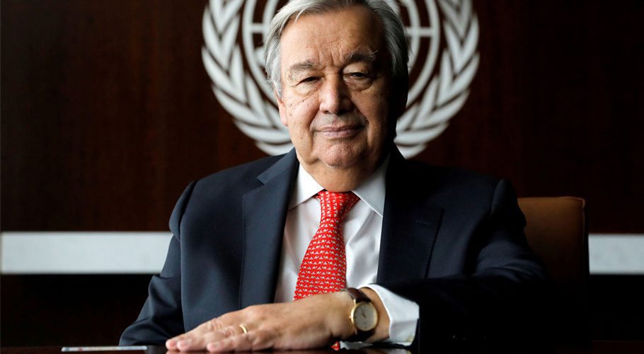 Antonio Guterres says human rights must be promoted against extremism. (Photo: CFR)