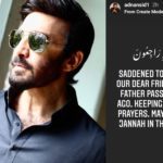 Popular television actor Aijaz Aslam’s father has passed away (Online)