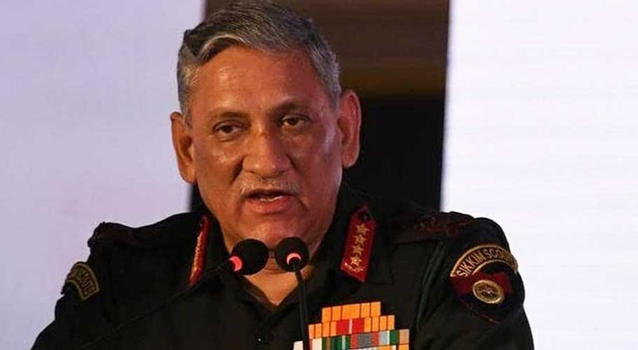 General Rawat was killed along 11 others in last week's accident. (Source: The Hindu)