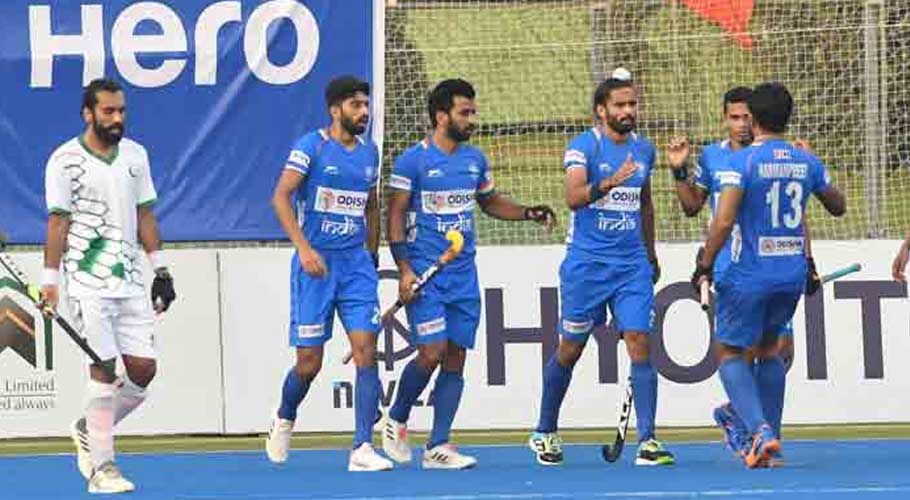 India beat Pakistan 3-1. (Source: Twitter)