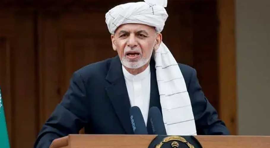 Ghani has been in the United Arab Emirates ever since. (Source: Online)