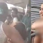Shopkeepers go viral on social media by making videos of torture by stripping naked (photo online)
