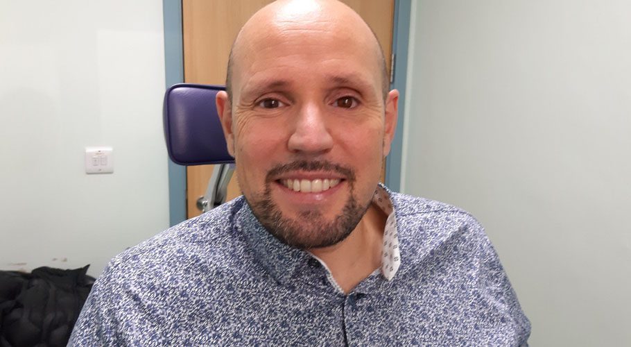 Steve Verze received the first fully digital prosthetic eye. Source: People.com