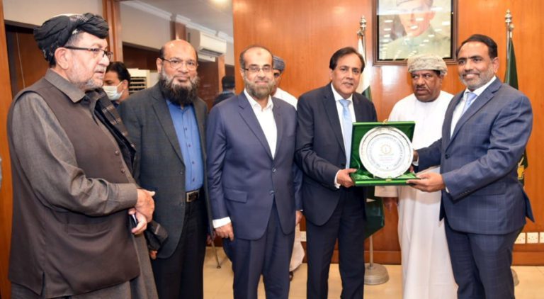 Chairman of Oman Chamber of Commerce and Industry (OCCI) led the delegation. Source: PR.