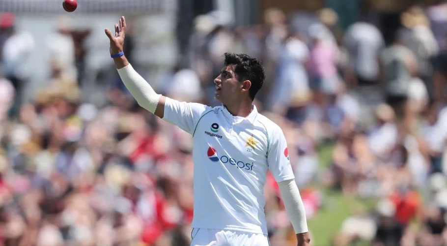 Naseem Shah has played nine Tests since his debut AFP via Getty Images