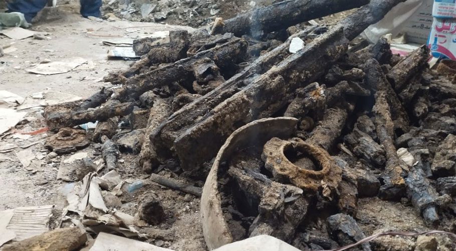 SSP Central said different portions of the floor are being excavated.