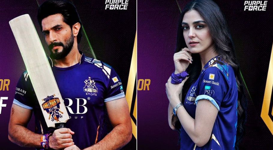 Quetta Gladiators retain Maya Ali, Bilal Ashraf as brand ambassadors