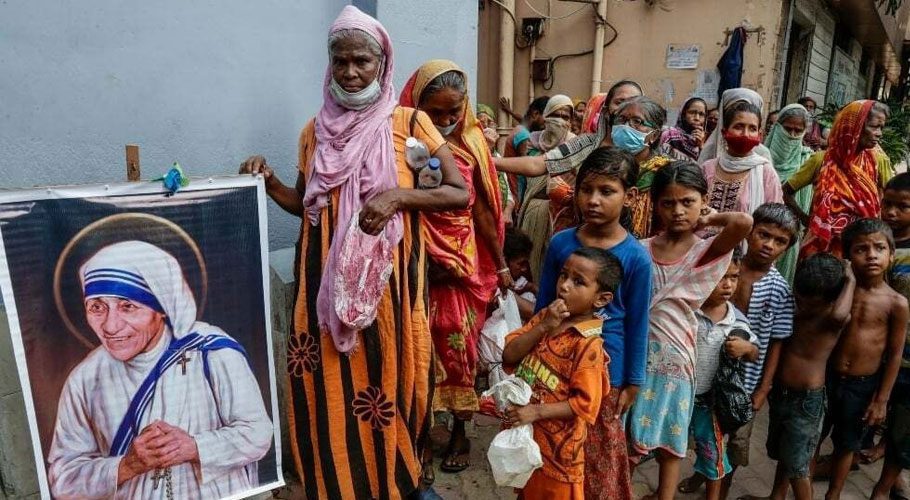 The Charity runs kitchens, schools and hospices across India. (Source: AP)