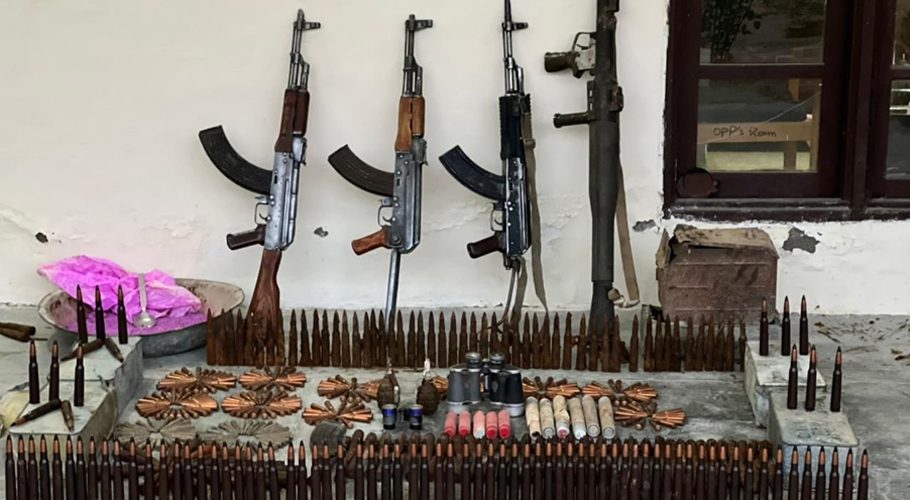 The weapon was recovered during a search operation. Source: FILE.