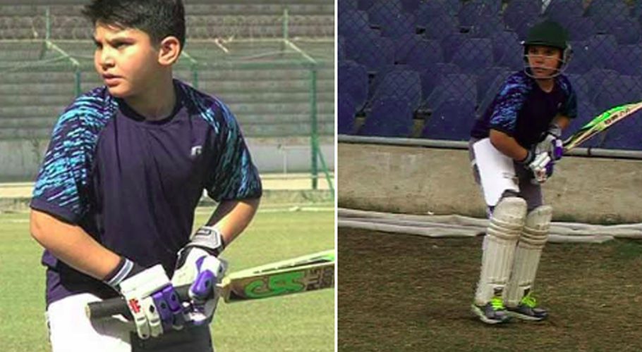 Faham-ul-Haq scored an unbeaten century. Source: PCB.