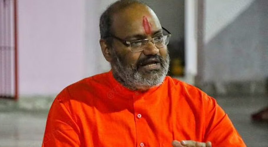 Militant Hindu priest Yati Narsinghanand Saraswati has been arrested. Source: The Print.