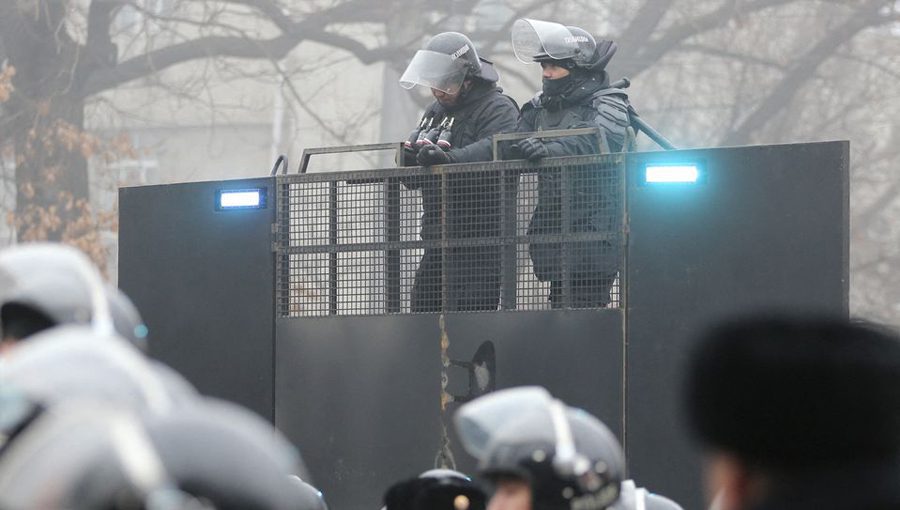 The protests are the biggest threat to Kazakhstan in decades. Source: Reuters.