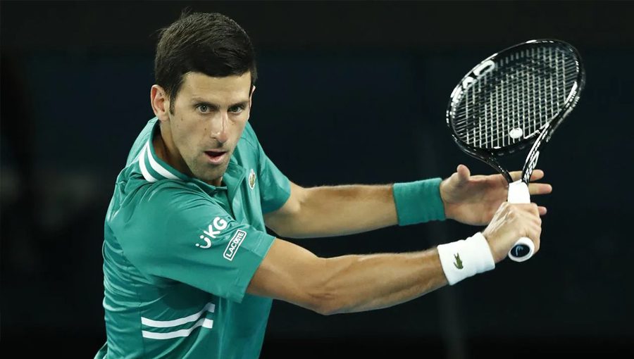 The tennis player told border officials he was unvaccinated and had COVID-19 twice. Source: ATP.