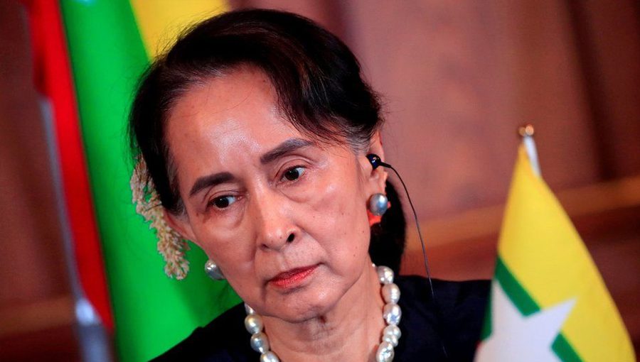 Nobel laureate Suu Kyi is on trial in nearly a dozen cases. Source: BBC News.