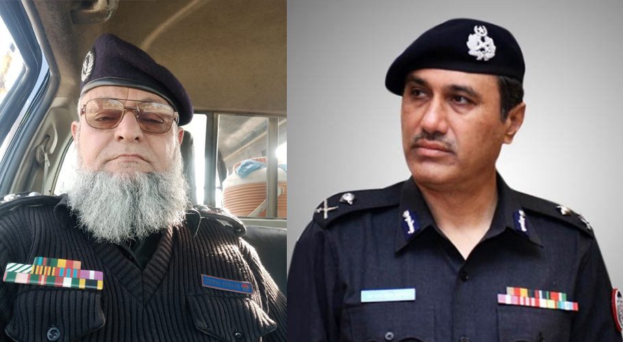 Police Chief Ghulam Nabi Memon said that is there any officer who does not take bribe? Only one rain officer stood up. (Photo: Reporter)