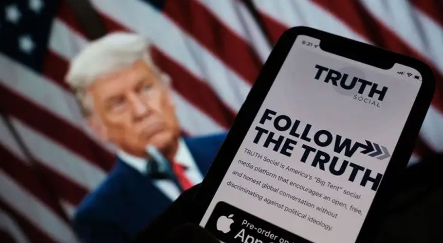 App allows users to share a post or "truth". (Source: Online)