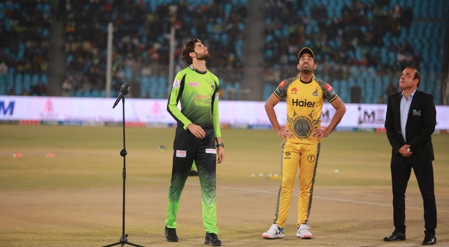 Peshawar Zalmi wins toss, opt to bat first against Lahore Qalandars