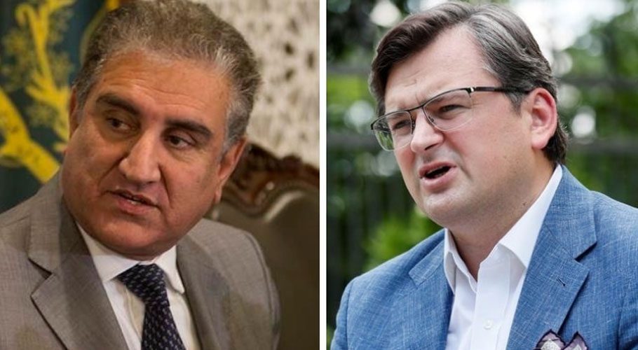 Qureshi underscores 'importance of de-escalation' in phone call with Ukrainian FM