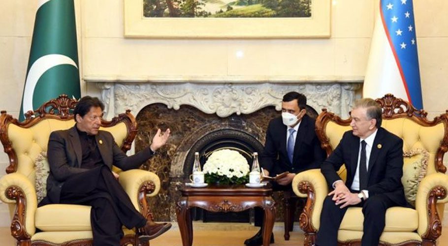 PM discusses Afghan situation with Uzbek president in Beijing