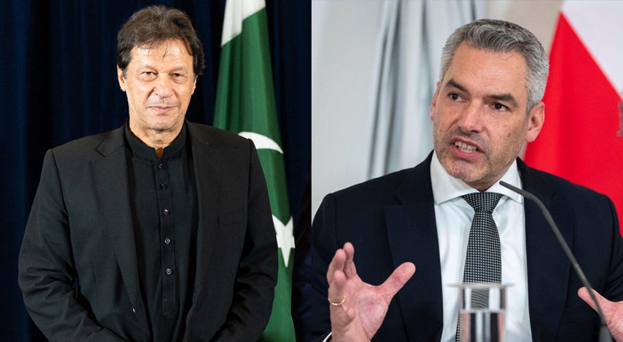 Prime Minister Imran Khan held a telephone call with Austrian Federal Chancellor Karl Nehammer. Source: Steam.