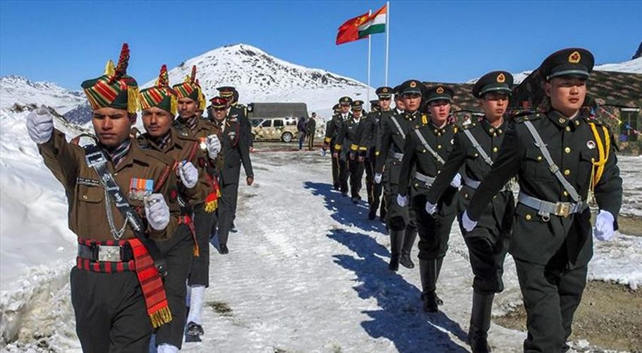 . China and India have been locked in a border standoff since May 2020. Source: CGTN.
