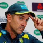 Justin Langer announced his surprise resignation. Source: Cricinfo.