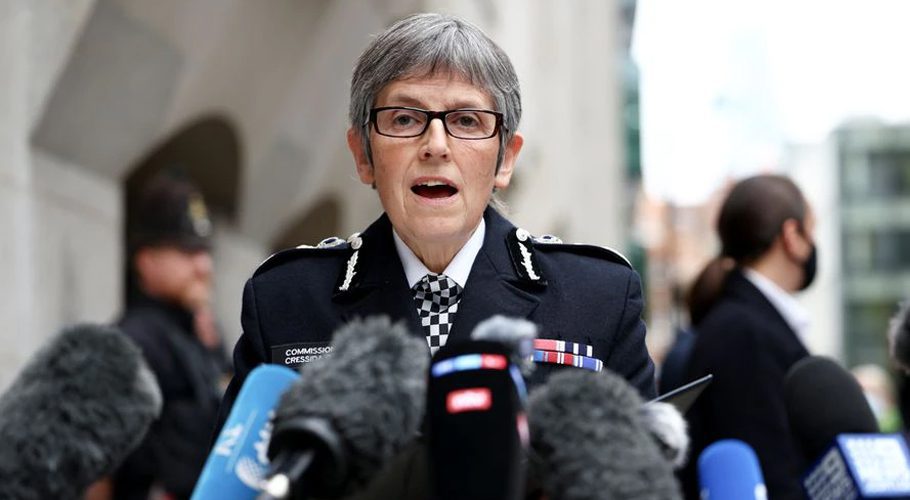 Dick resigned after losing confidence of London mayor. Source" Reuters.