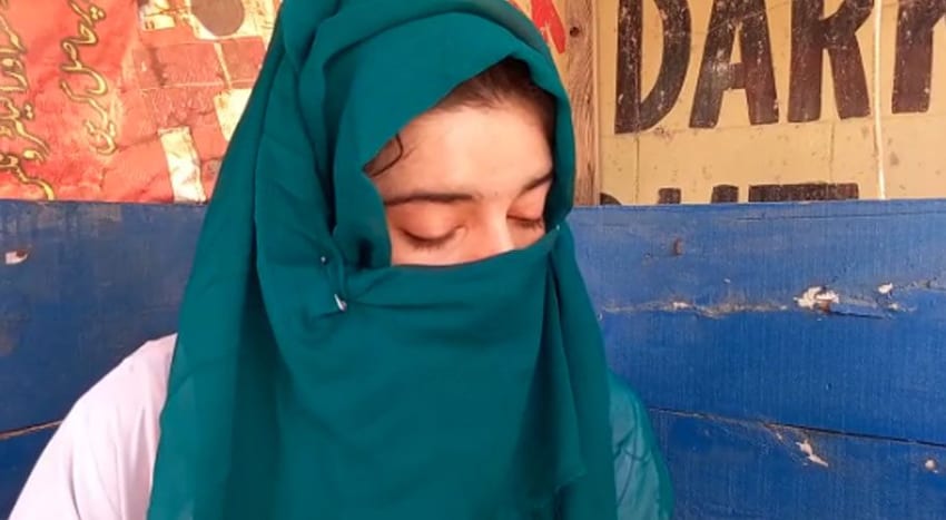 Student Parveen Baloch alleges that Ghulam Mustafa Rajput had been harassing her for four years (file photo)