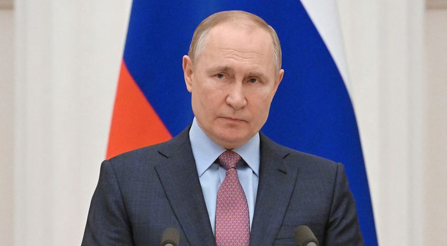 Putin said that Western sanctions on Russia were akin to a declaration of war. Source: Reuters.