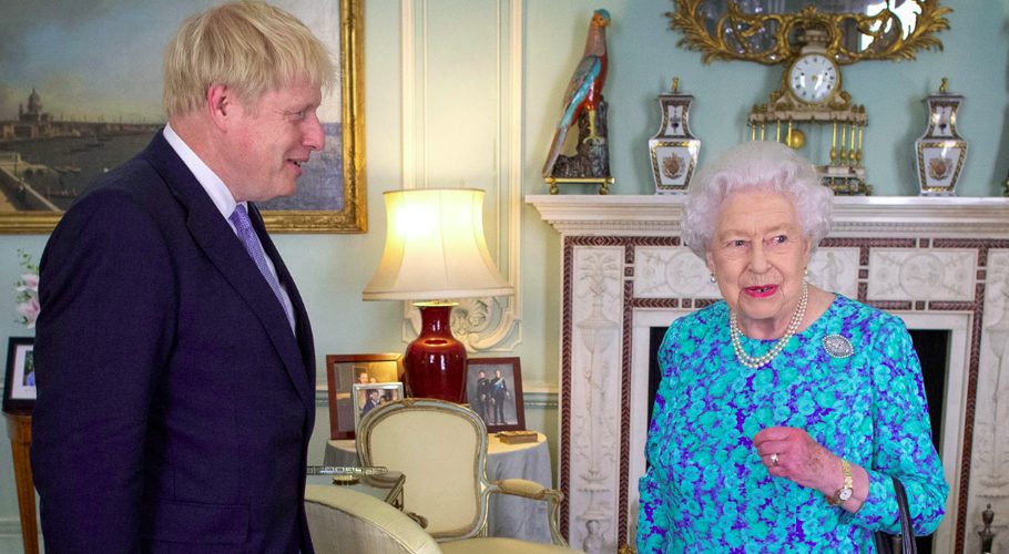 The 95-year-old monarch tested positive for Covid-19. Source: NY Post.