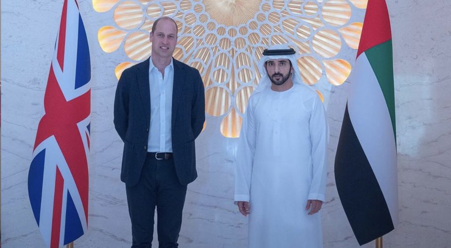 Prince William headed to the Expo 2020 world fair in Dubai. Source: Twitter.